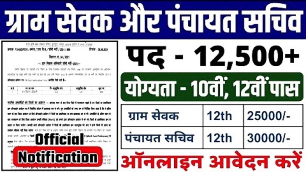 Panchayati Raj Vibhag Vacancy